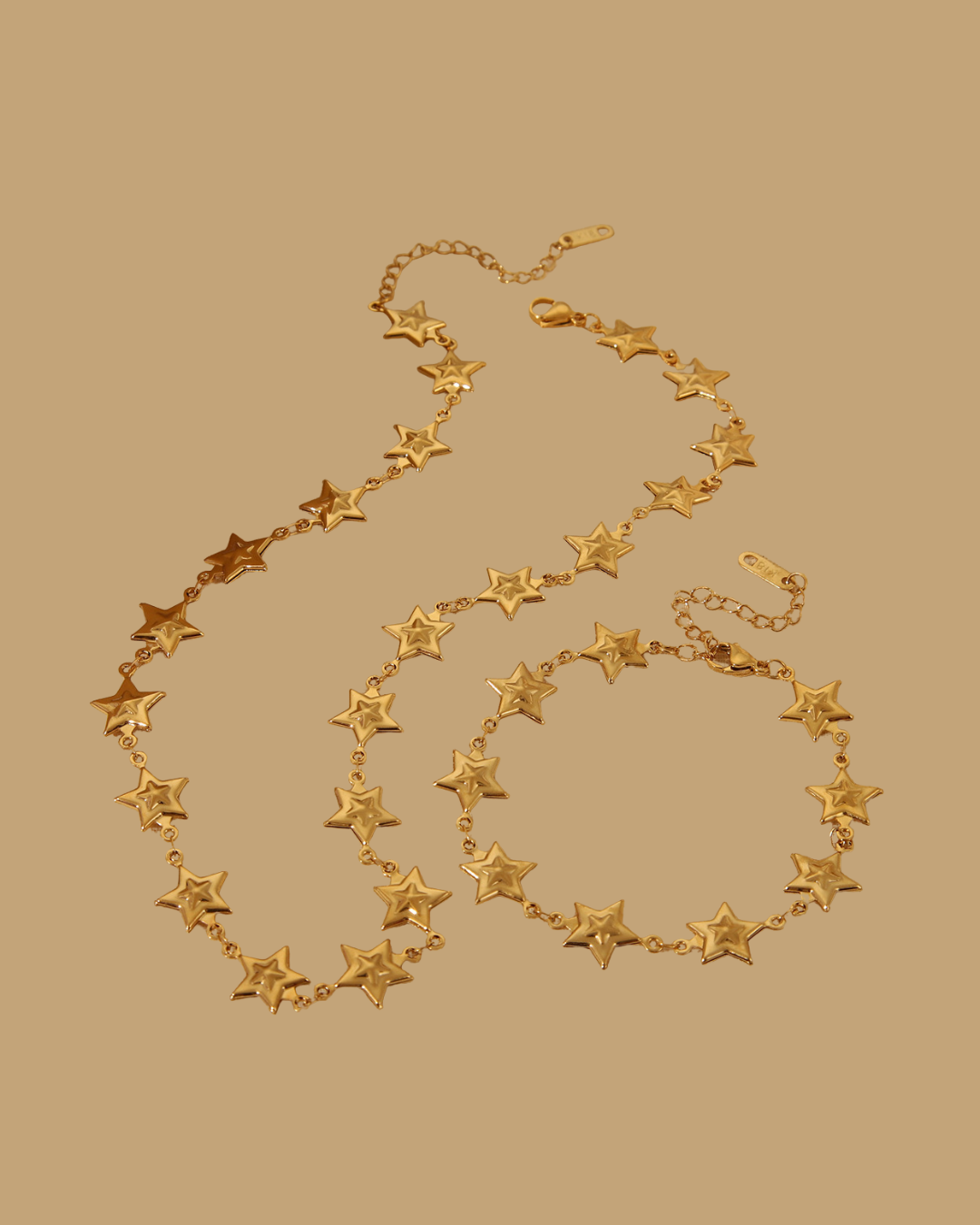 Star Link Necklace & Bracelet