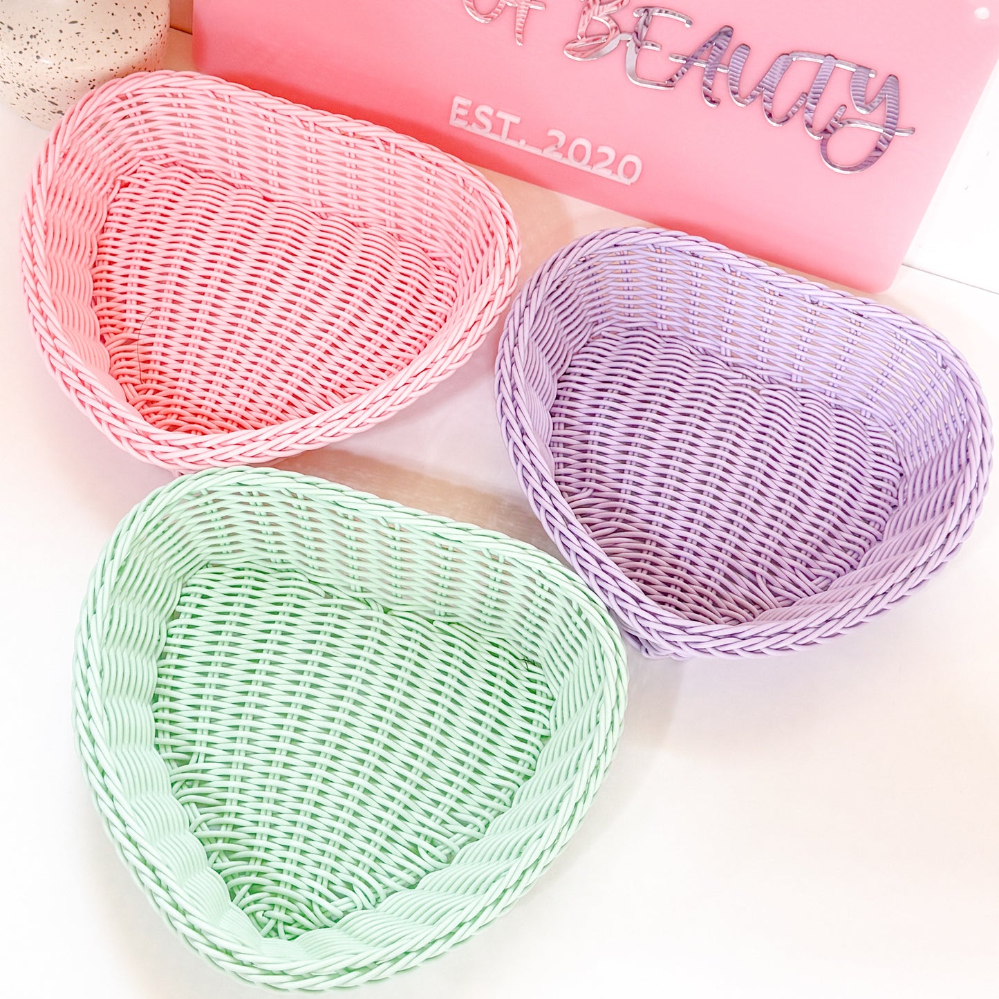 Heart Basket Storage