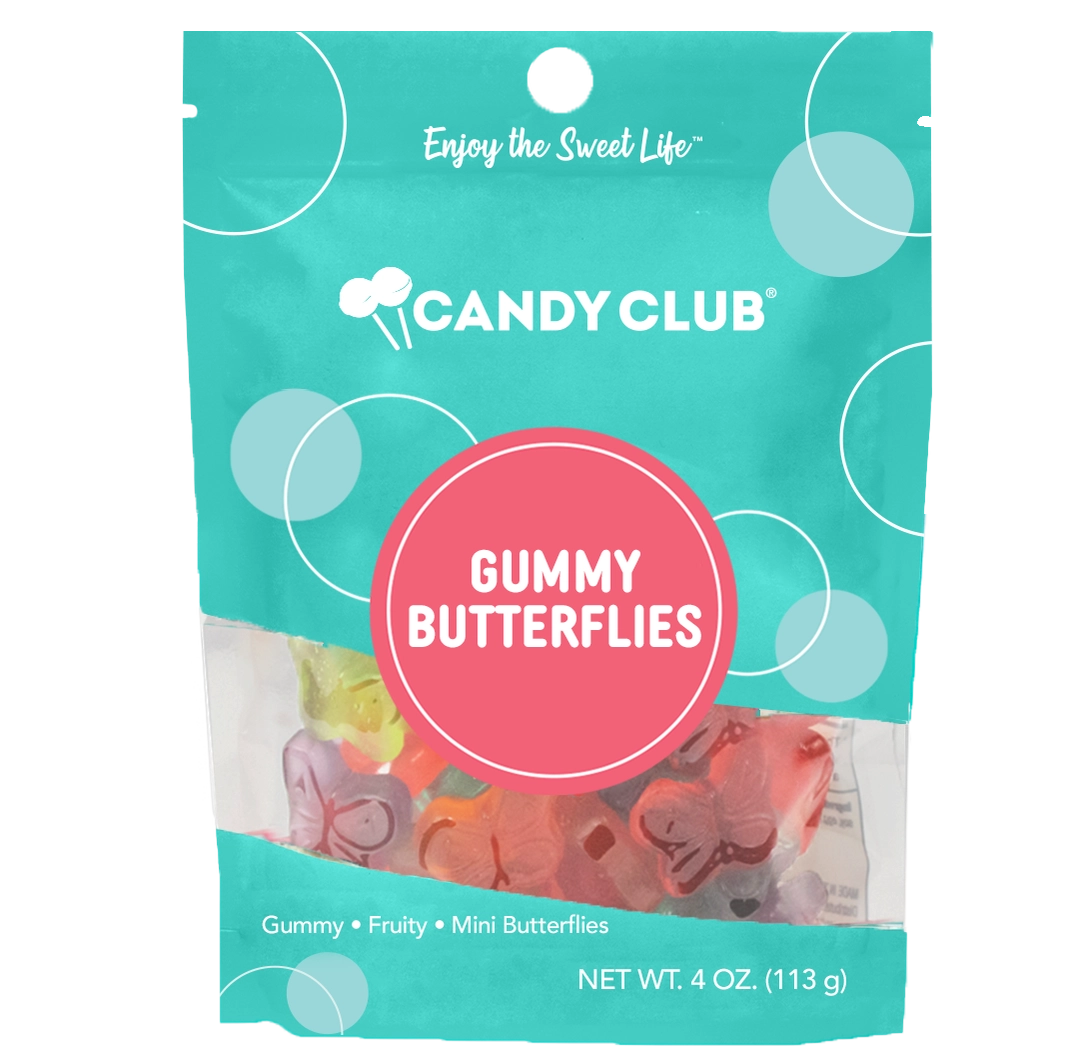 Gummy Butterflies - Candy Bag – Stir Of Beauty