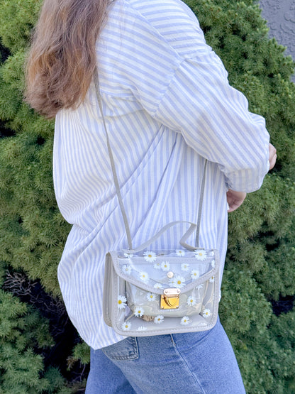 Daisy Dreams Crossbody Bags With Pouch