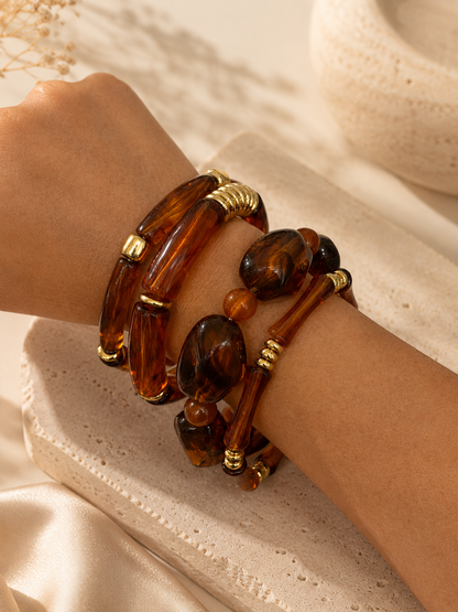 Amber Honey Bracelets
