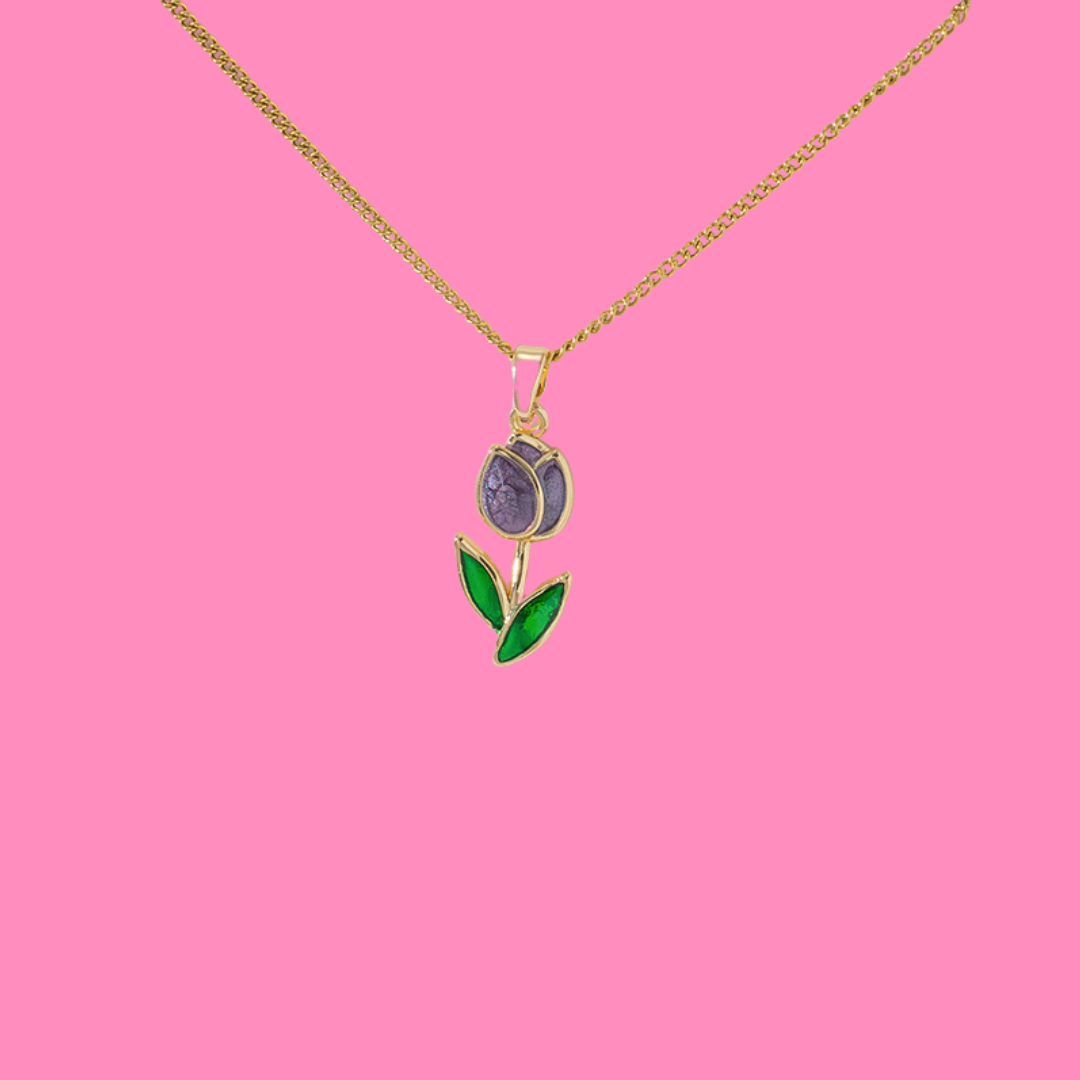 Baby Tulip Necklace