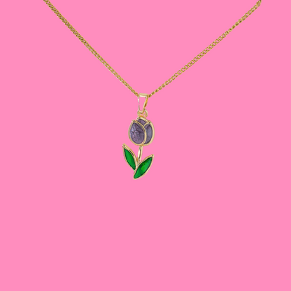 Baby Tulip Necklace