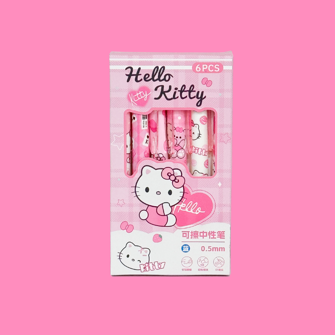 Kitty 6 Pack Pens