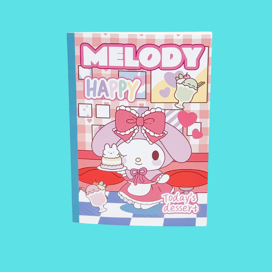 Big Melody Notebooks ( 4 styles available )