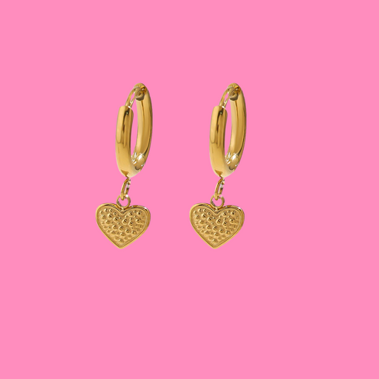 Lover's Loop Huggie Earrings | B-98