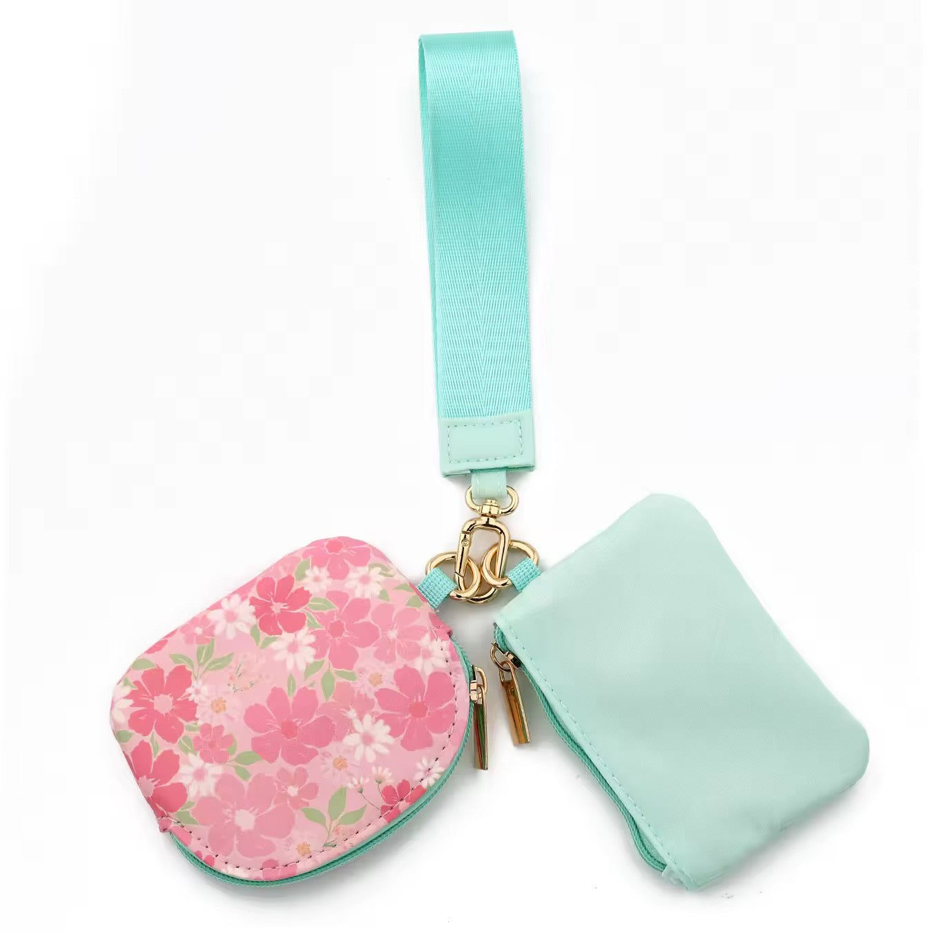 Summer Floral Wristlet Set
