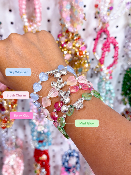 Lovely Beaded Bracelet ( 4 colors available  )