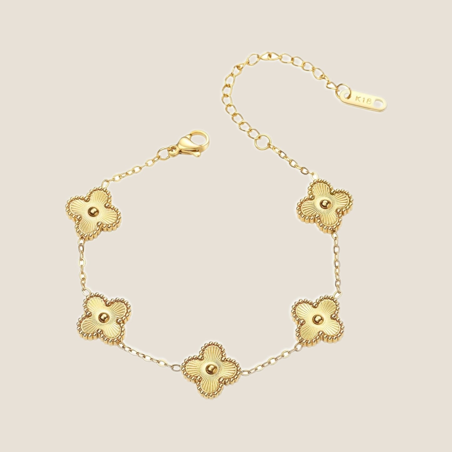 Lucky Clover Bracelet ( 12 color available ) - Non Tarnish