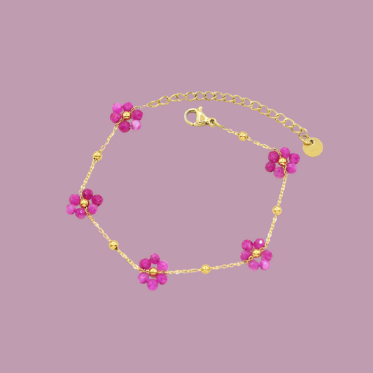 Pink Daisy Bracelets