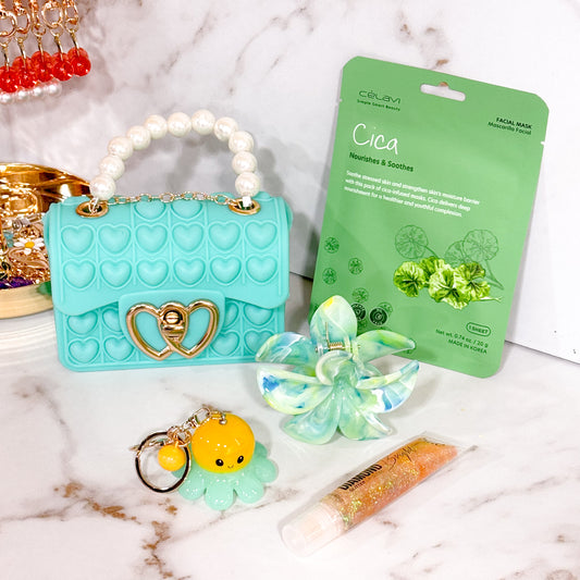 Teal Mini Beauty Bag Gift Bundle