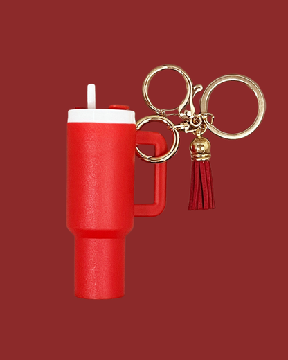 Mini Cup Bag Charms ( 6 Colors )