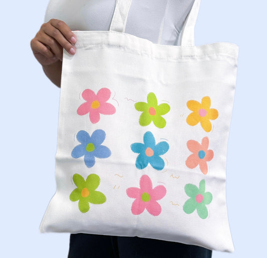 Daisy Flowers Tote Bags