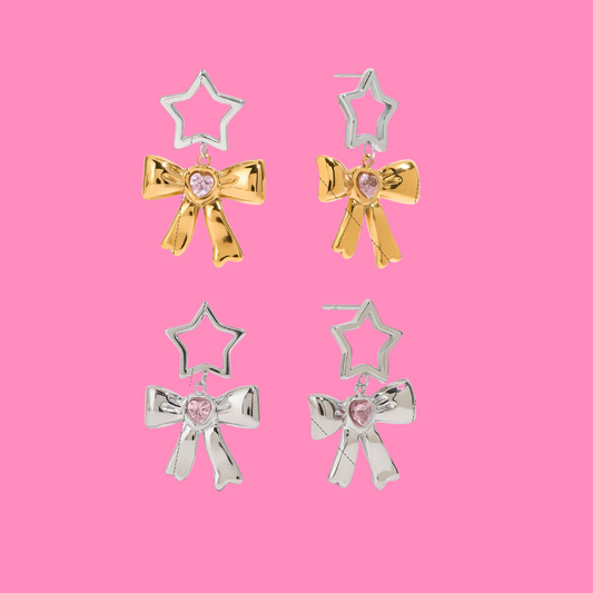 Cosmic Coquette Duo Stud Earrings | B-92