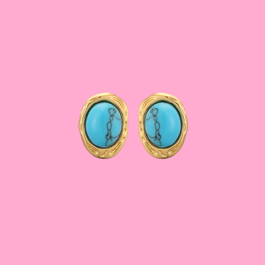 Turquoise Studd Earrings