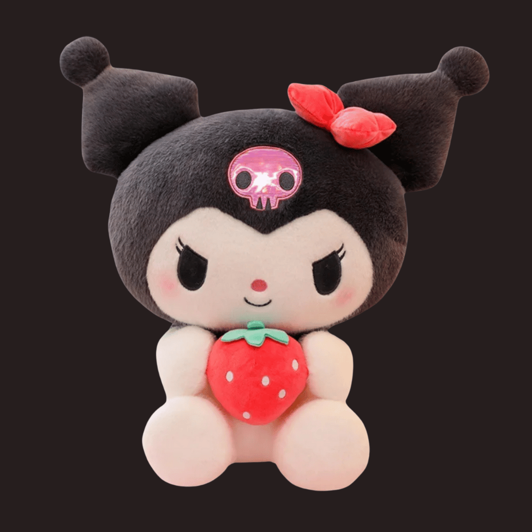 Kuromi Strawberry Medium Plush Toy
