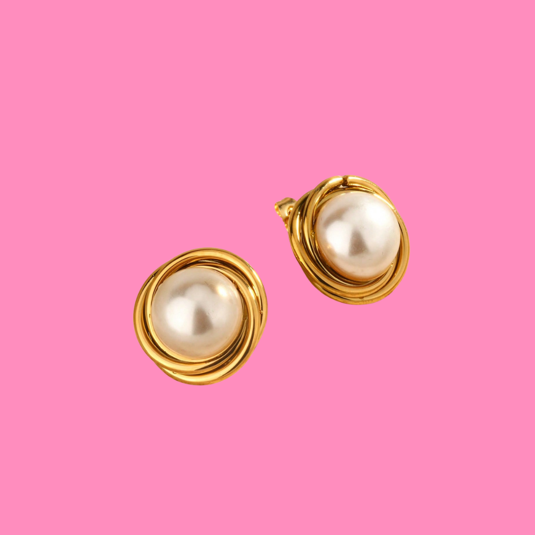 Radiant Knot Earrings | B-55