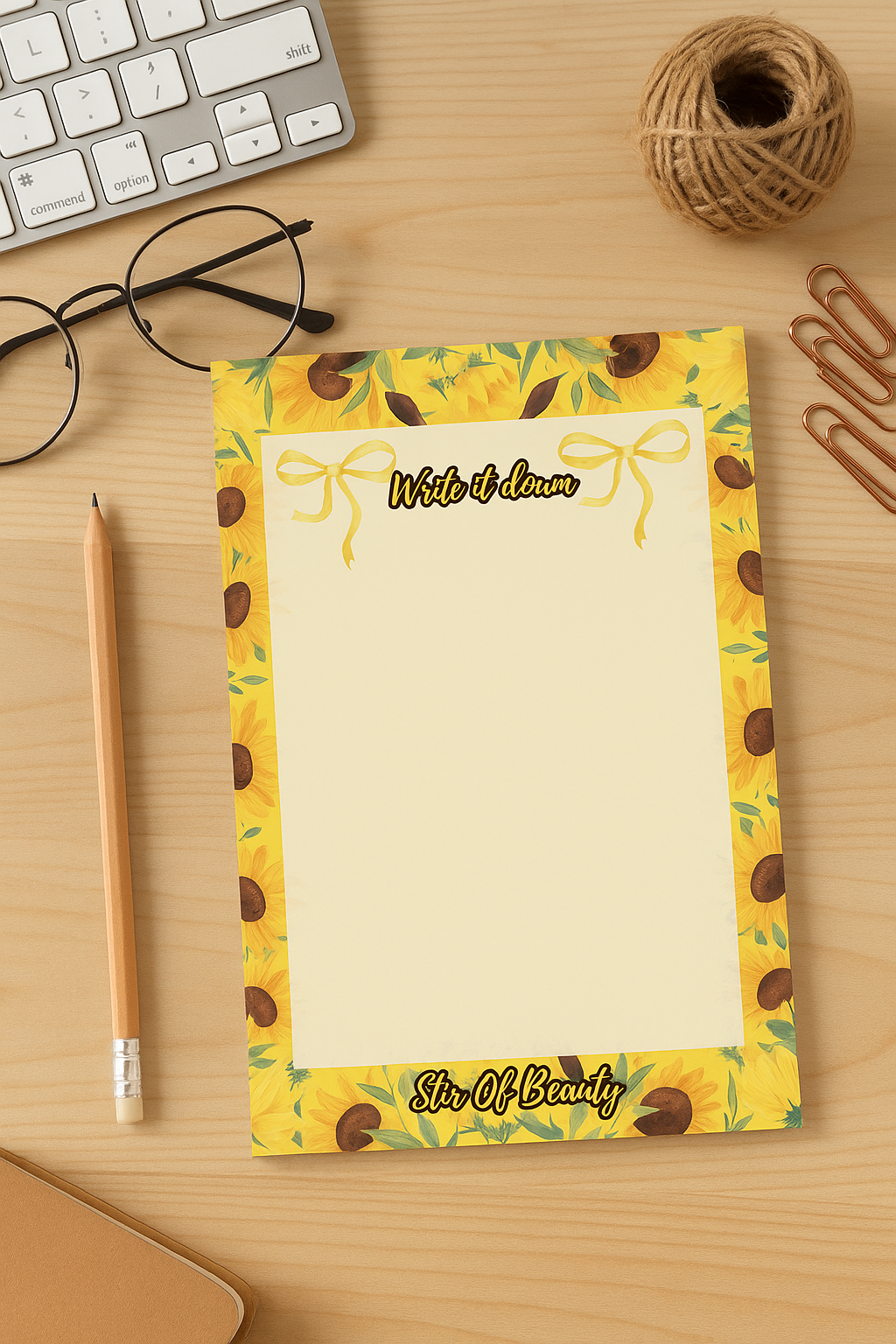 Sunshine Memo Pad