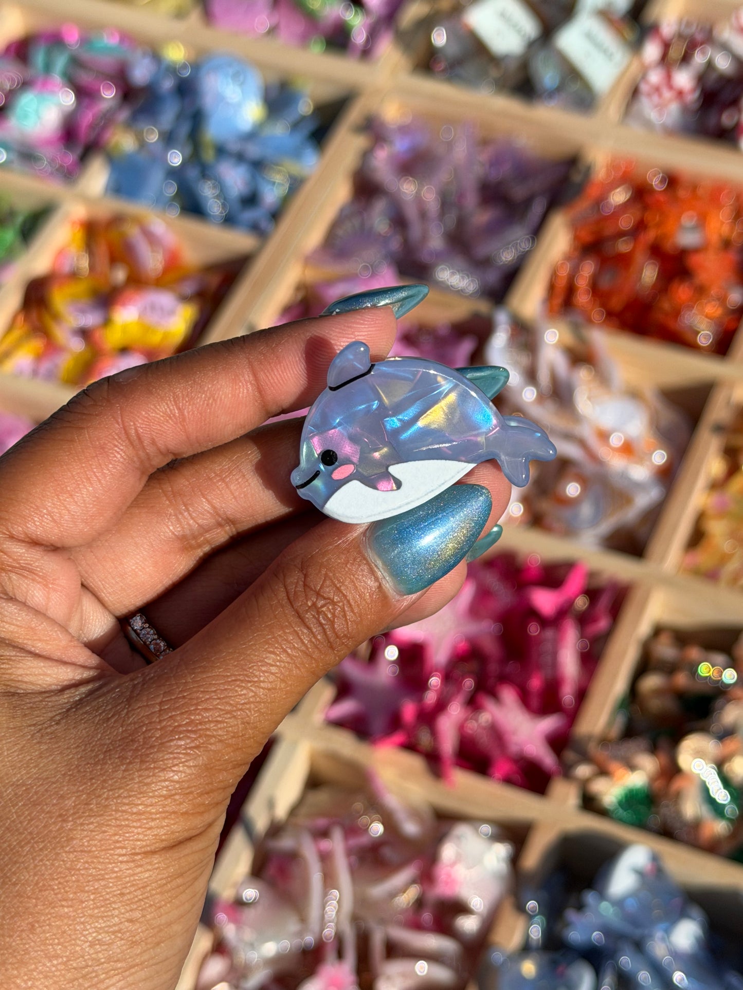 Mini Sea Life 🧜‍♀️✨ Hair Clips