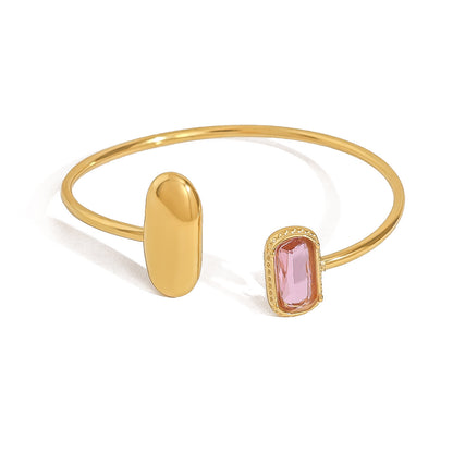 Open Stone Bangles