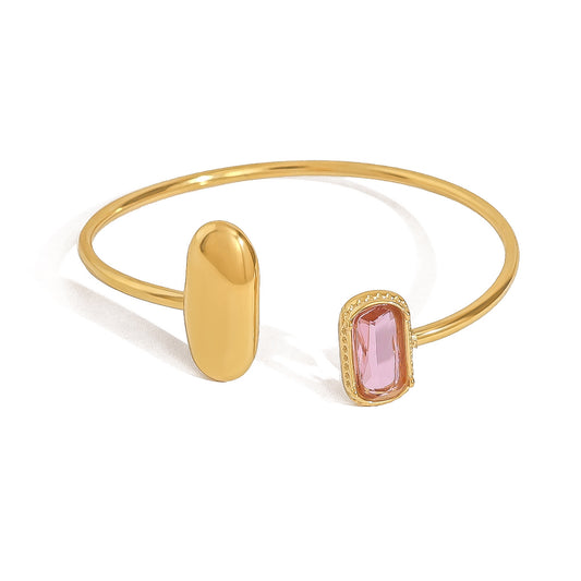Open Stone Bangles