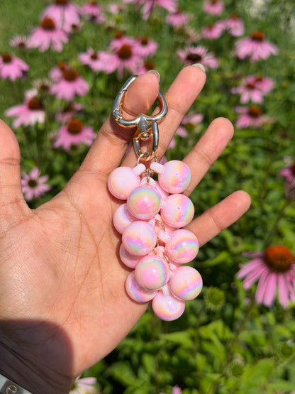 Fidget Grape Bag Charm ( 12 colors available )