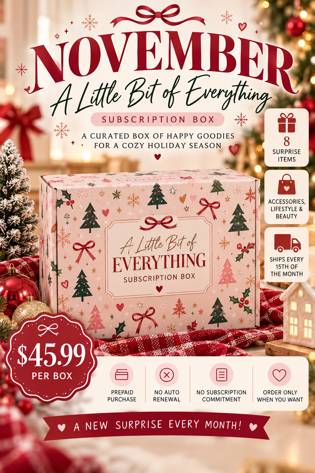 ✨ NOVEMBER  “A LITTLE BIT OF EVERYTHING” BOX — PRE-ORDER NOW! 📦 ( Limited boxes available • Ships November 15th )
