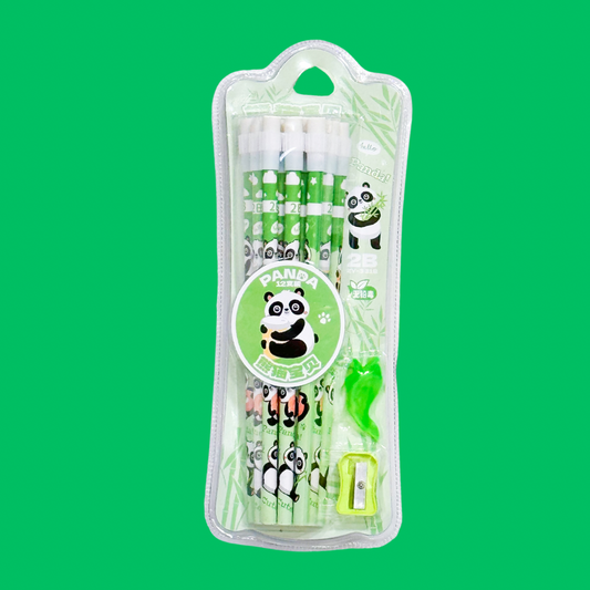 Random Style Panda 12 Pack Pencil Sets