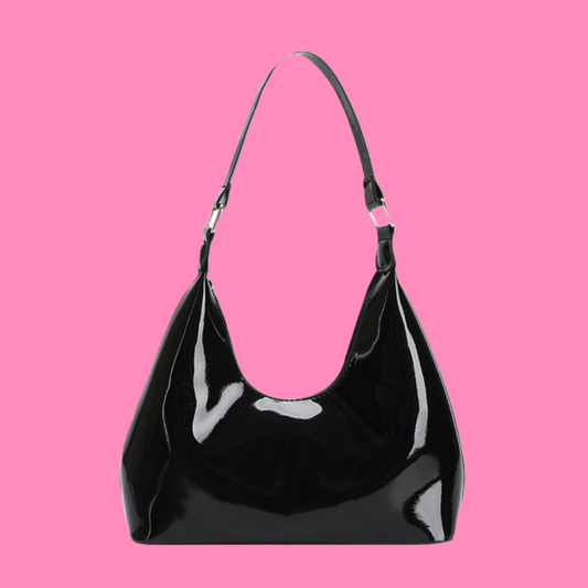 Glossy Shoulder Bags