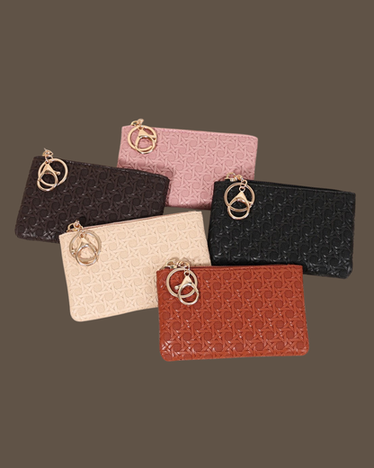 The Woven Charm Pouch  ( 5 Colors )