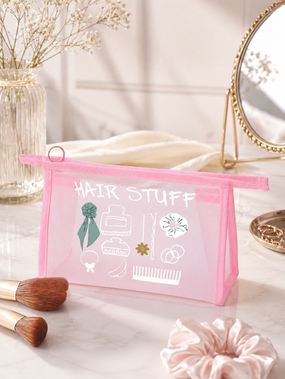 Hair Essentials Mesh Organizer Bag