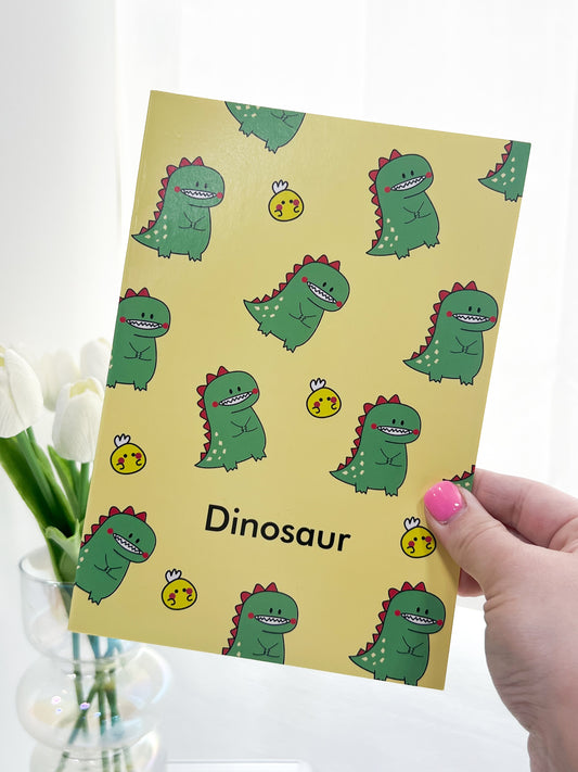 DINO NOTEBOOKS  ( 4 STYLE AVAILABLE )