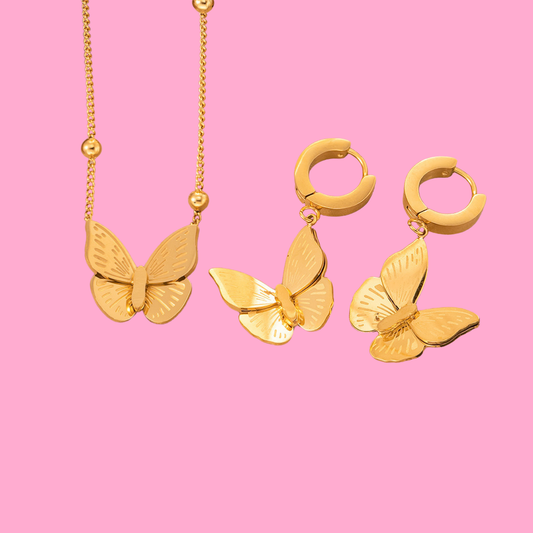 Butterfly Dreams Necklace & Earrings