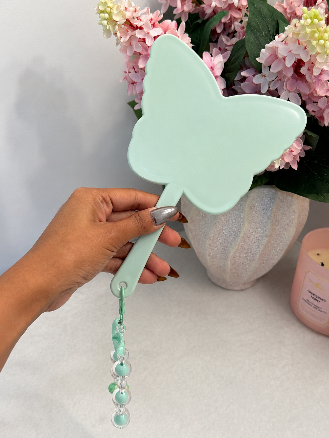 Butterfly Mirror Charm