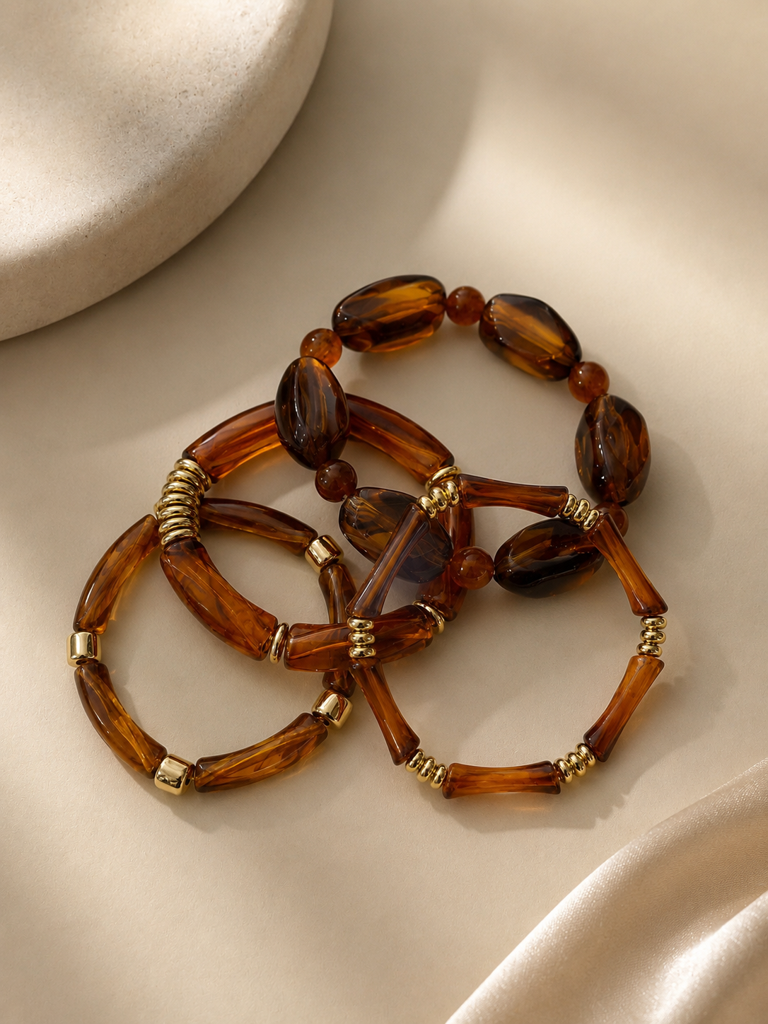 Amber Honey Bracelets