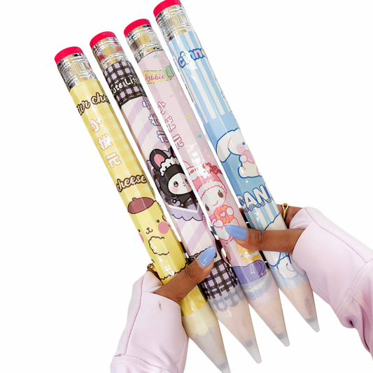 Giant Cartoon Pencils