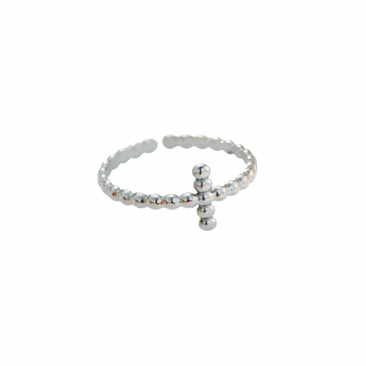 Grace Bead Ring (Adjustable)