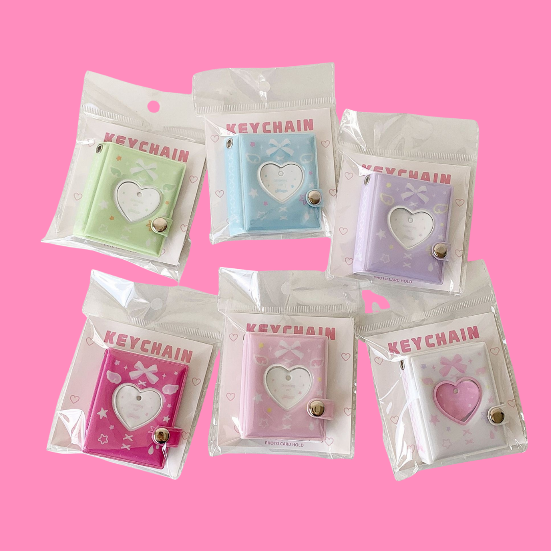 Mini Photo Album Keychains