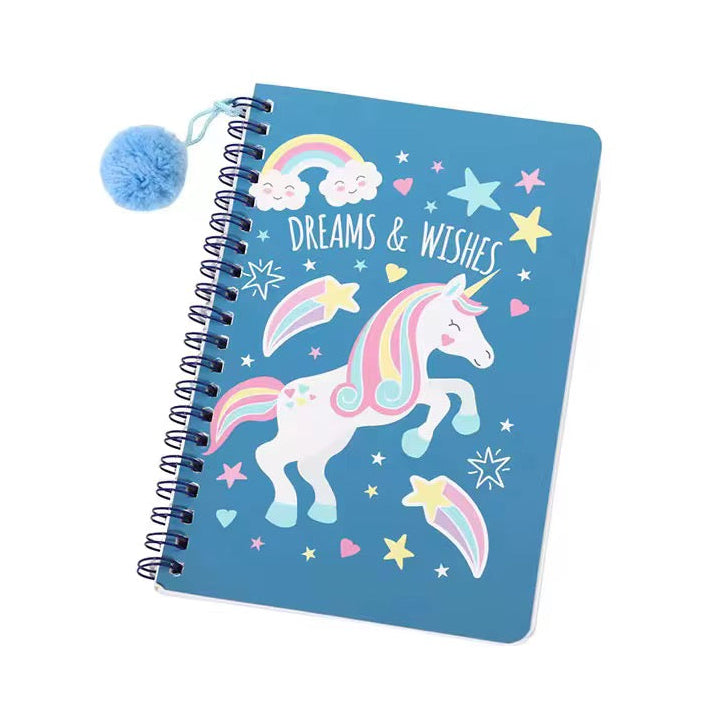 Pompom Spiral Notebooks ( 3 Styles )