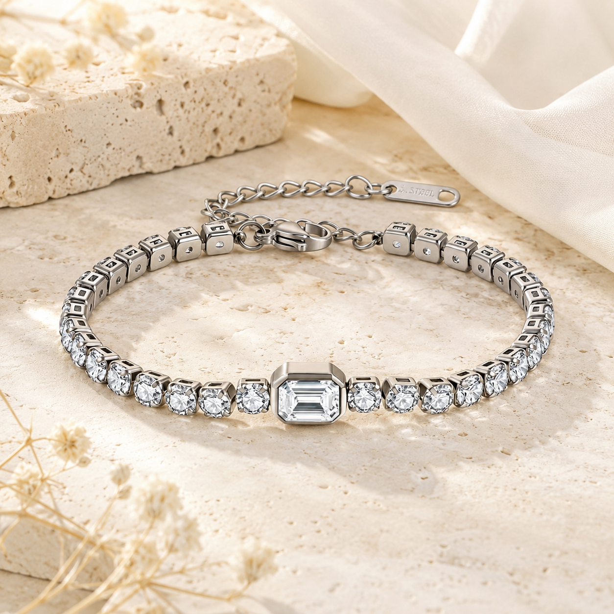 Forever Shine Tennis Bracelet | Tarnish Resistant