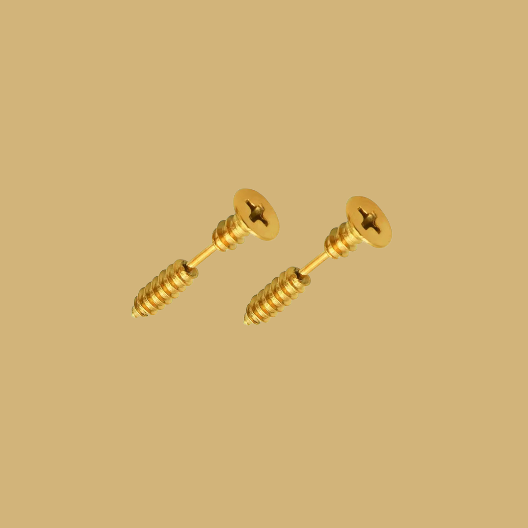 Screw It Studs Earrings