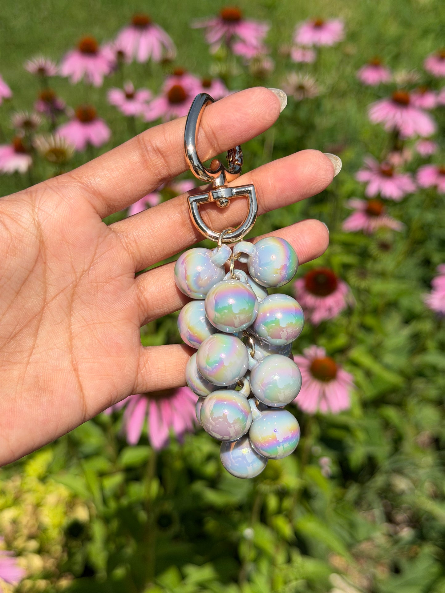Fidget Grape Bag Charm ( 12 colors available )