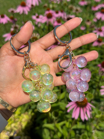 Fidget Grape Bag Charm ( 12 colors available )