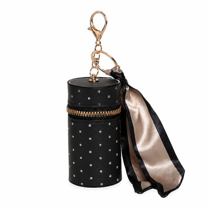 Bling Lip Holder Bag Charm