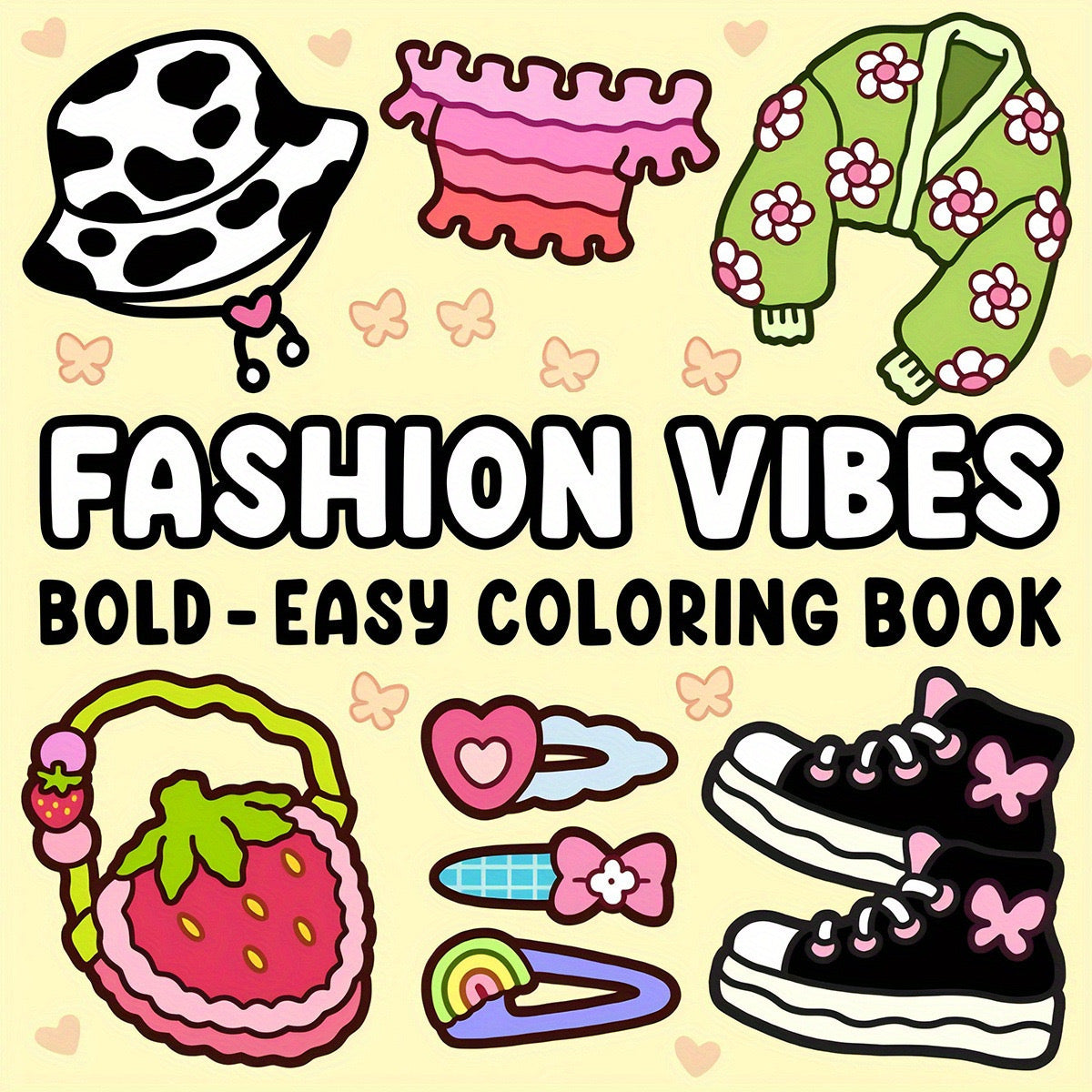 Fashion Vibes Coloring Books