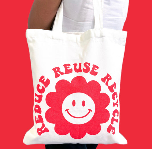 Reuse, Recycle & Reduce Tote Bag