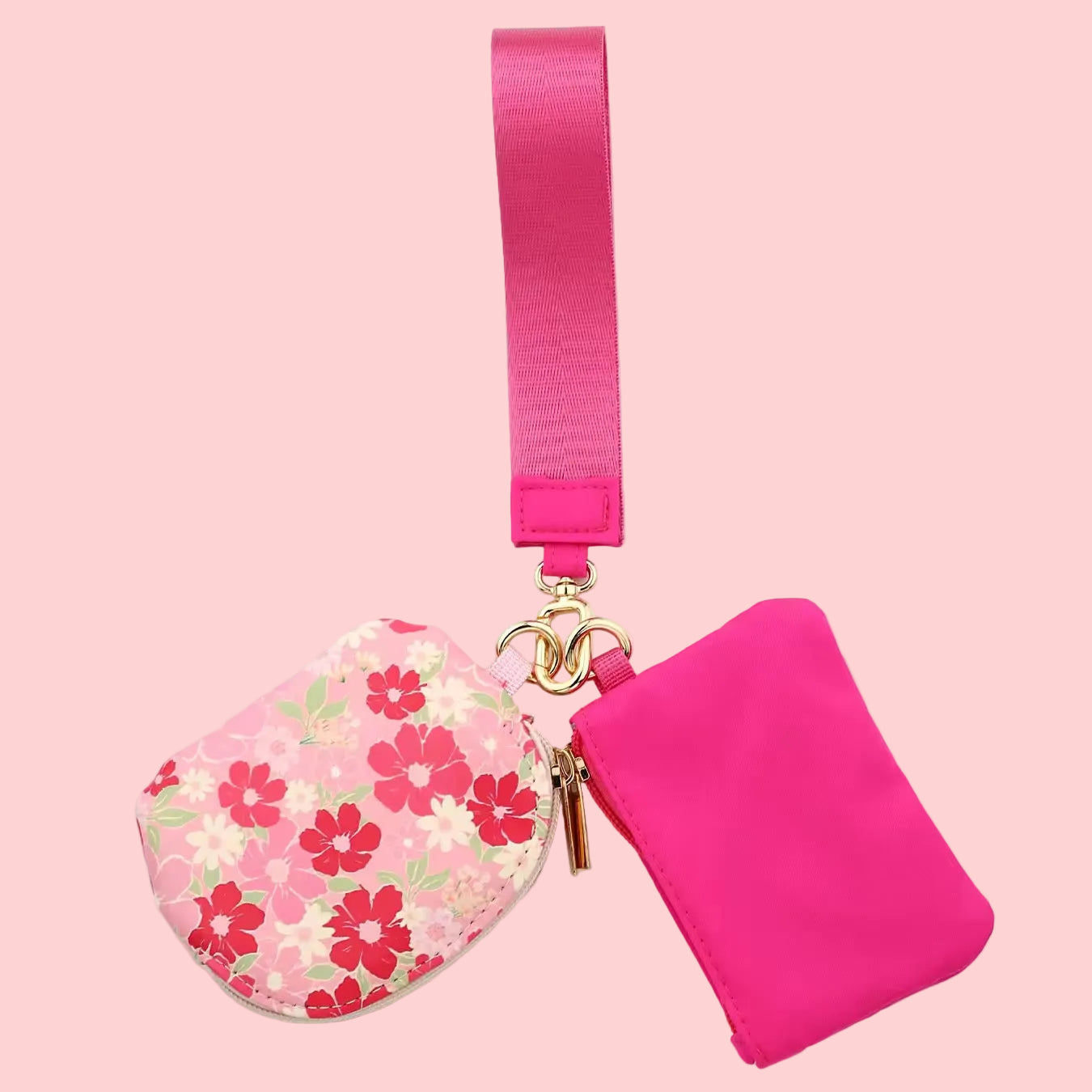 Summer Floral Wristlet Set