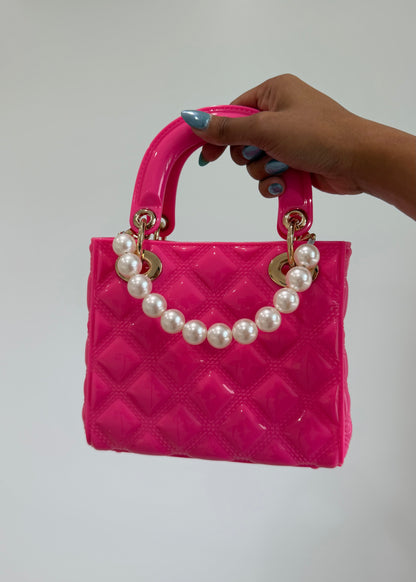 Pearl Handle Jelly Purse