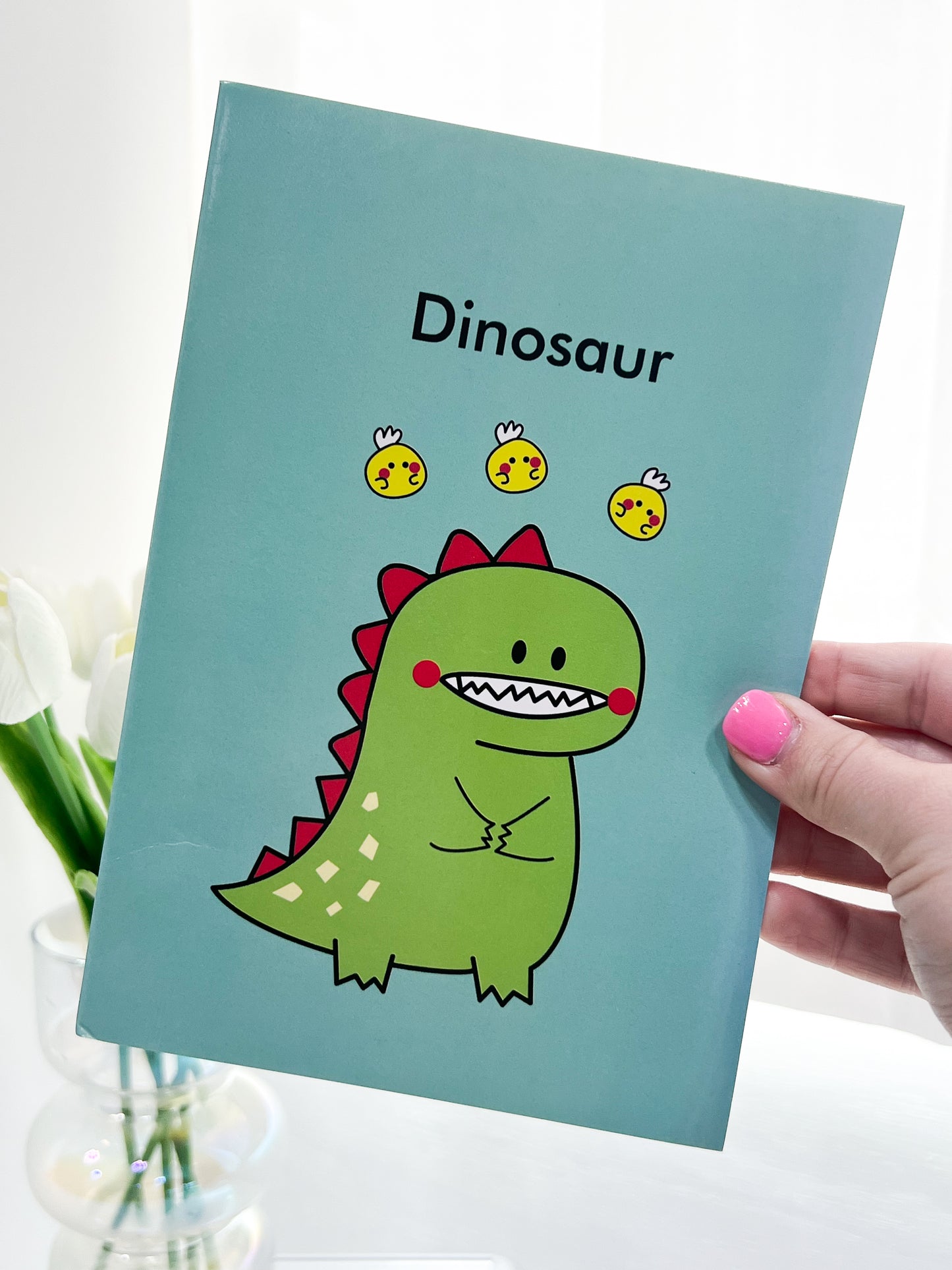 DINO NOTEBOOKS  ( 4 STYLE AVAILABLE )