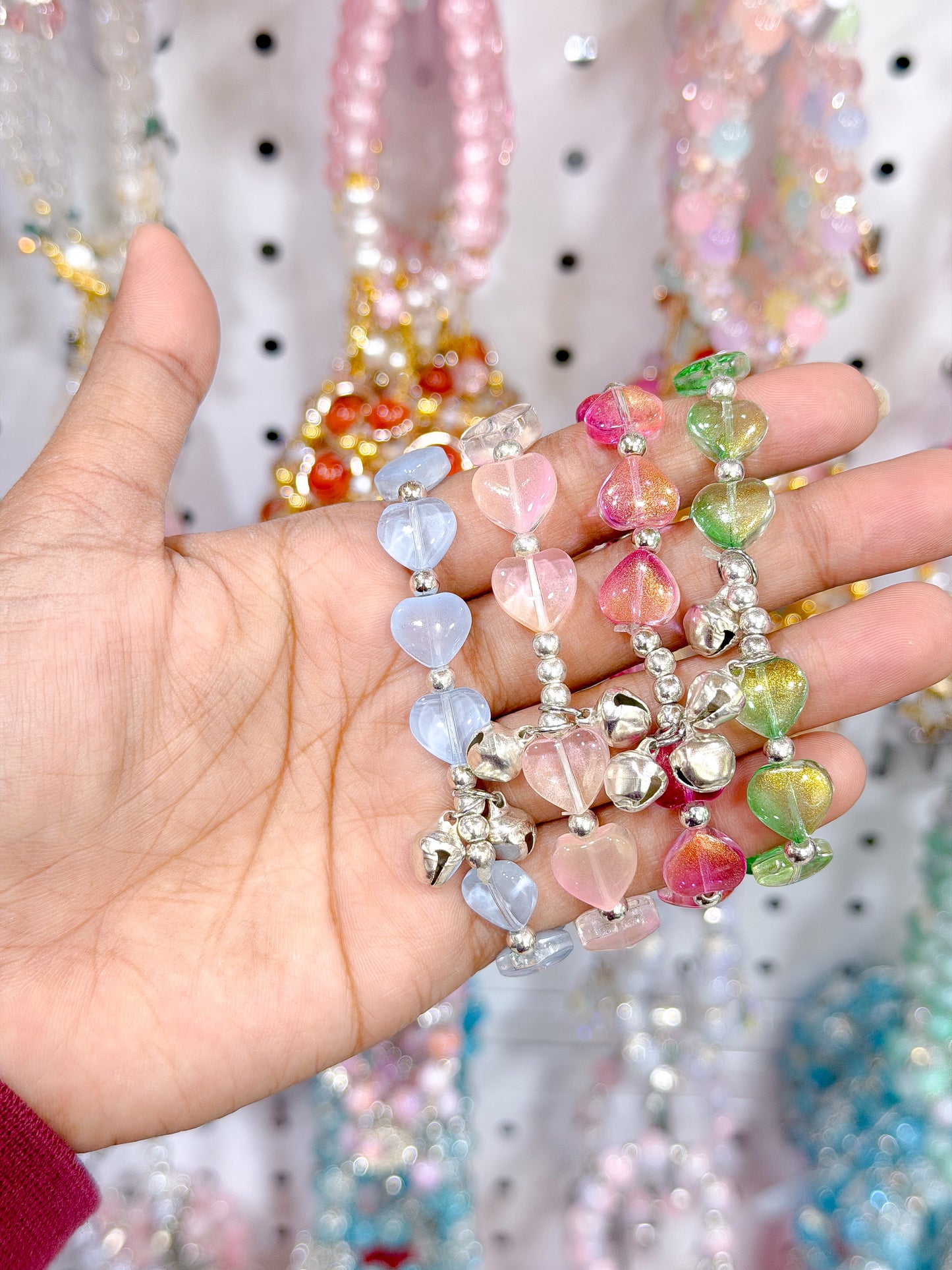 Lovely Beaded Bracelet ( 4 colors available  )